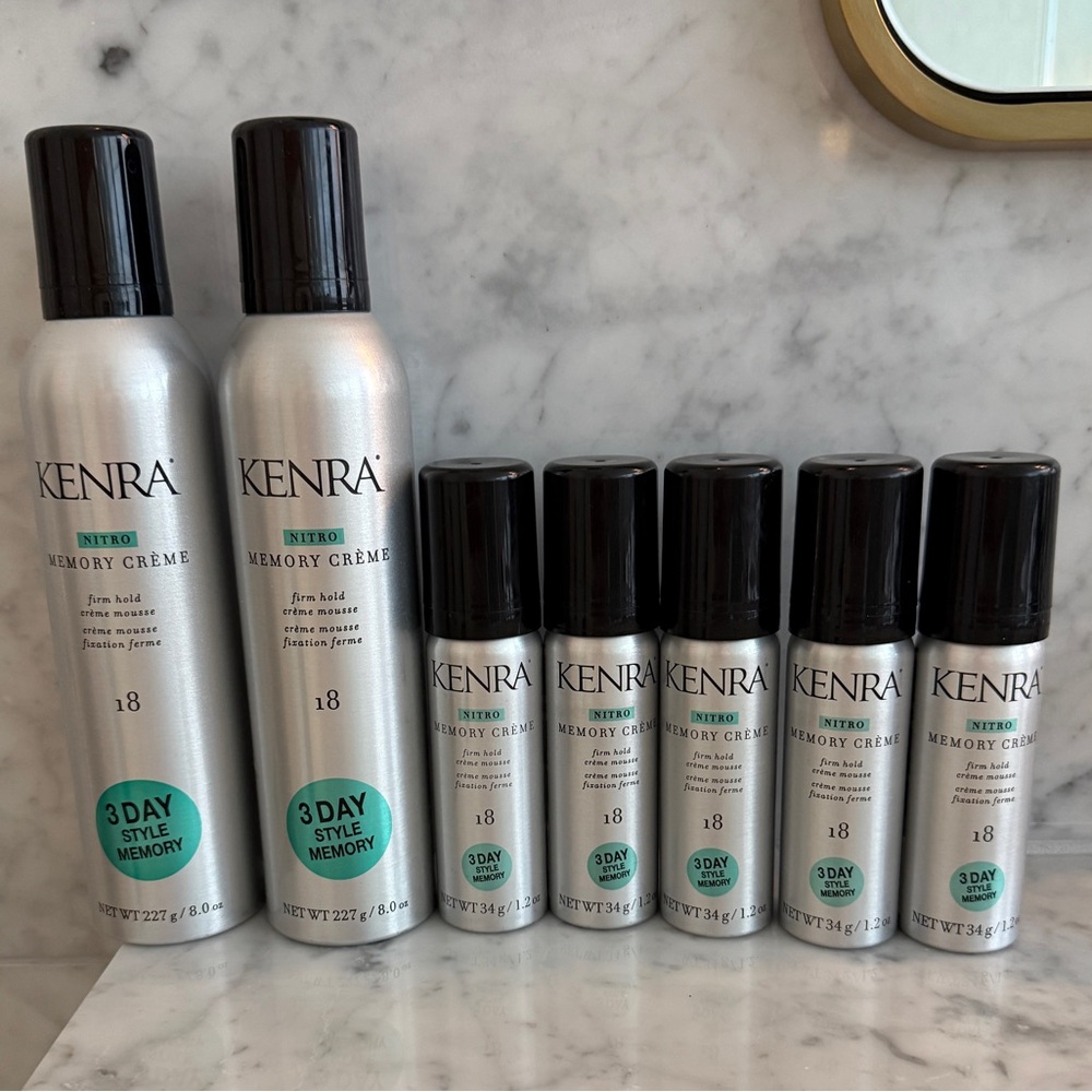 Kenra memory creme - 8.0 oz + 1.2 oz travel